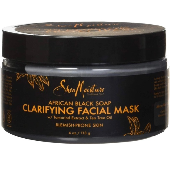 Shea Moisture African Black Soap Facial Mask. New. - Picture 1 of 8